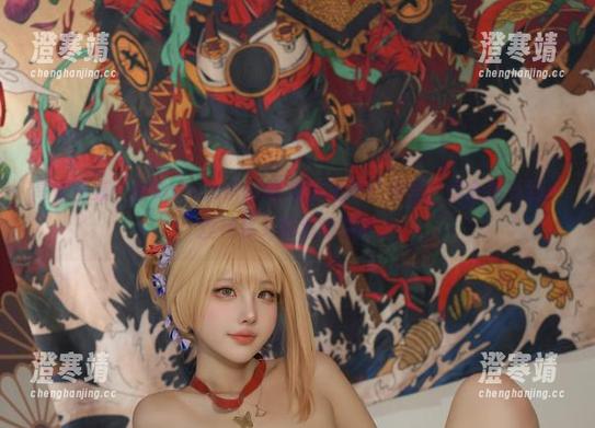 高清图集：在Cat Demon喵崽的清纯世界里，你会感受到一丝神秘又熟悉的温暖。